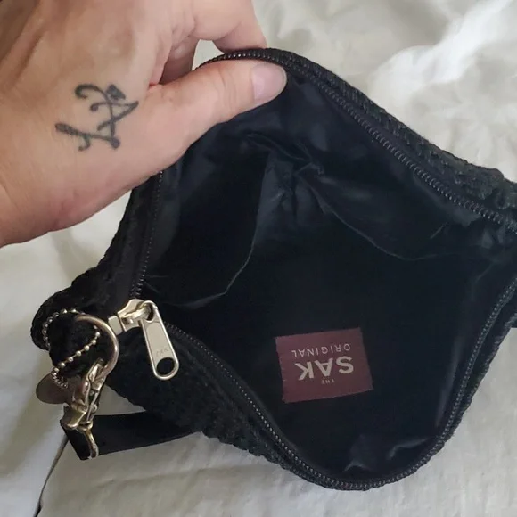 The Sak Black Mini Bag with Shell Accents - Picture 8 of 8